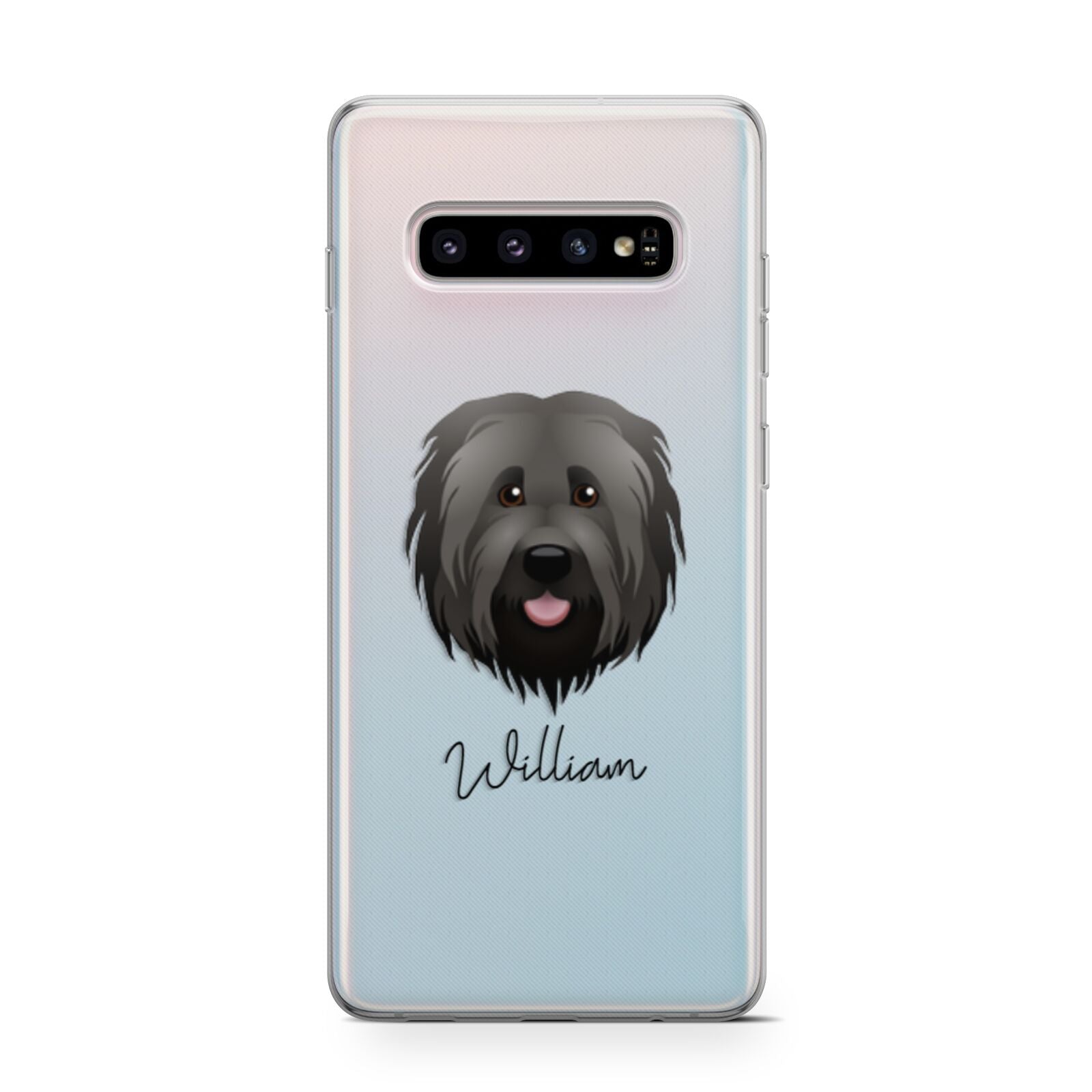 Briard Personalised Samsung Galaxy S10 Case