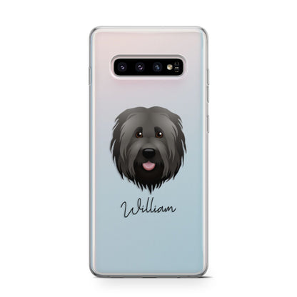 Briard Personalised Samsung Galaxy S10 Case