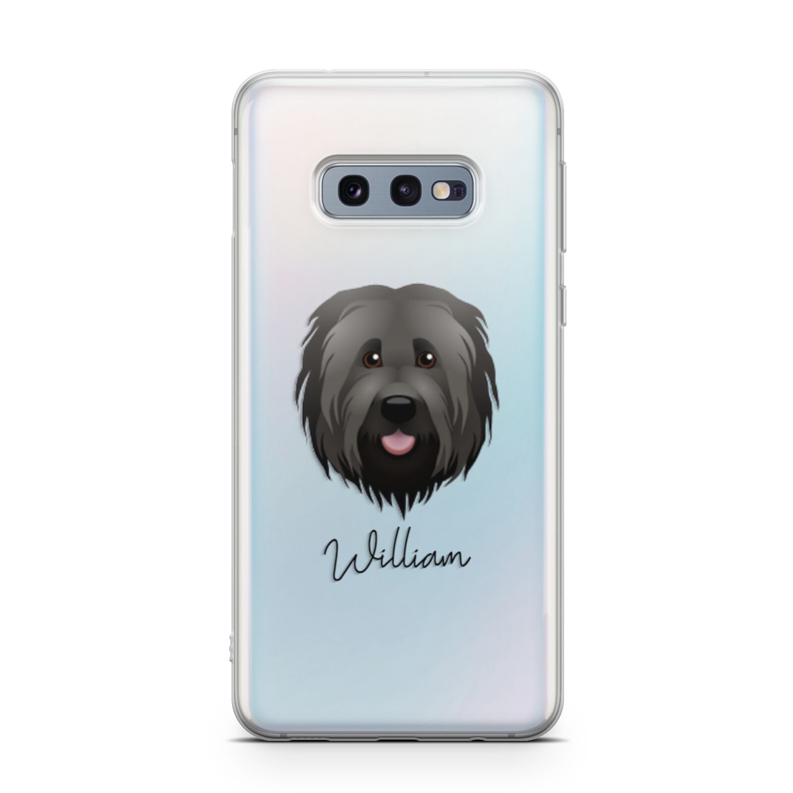 Briard Personalised Samsung Galaxy S10E Case