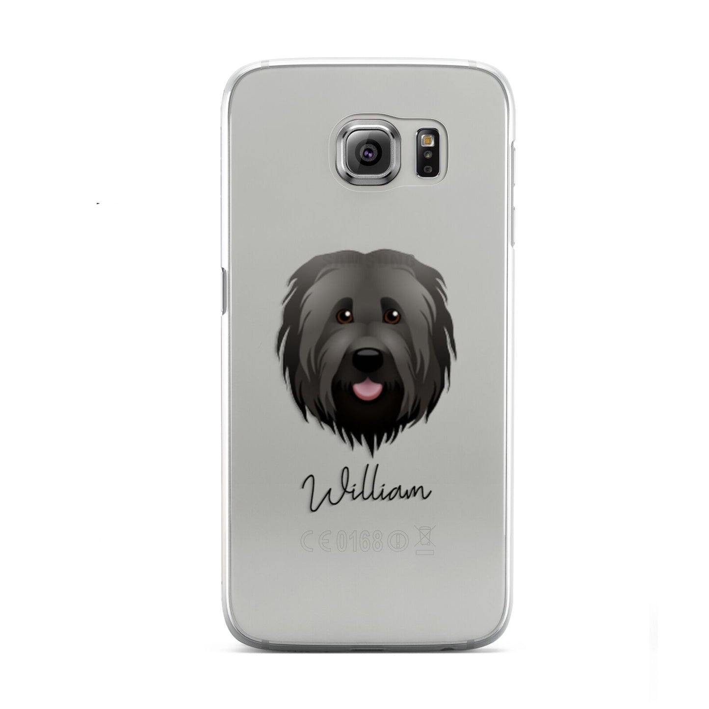 Briard Personalised Samsung Galaxy S6 Case