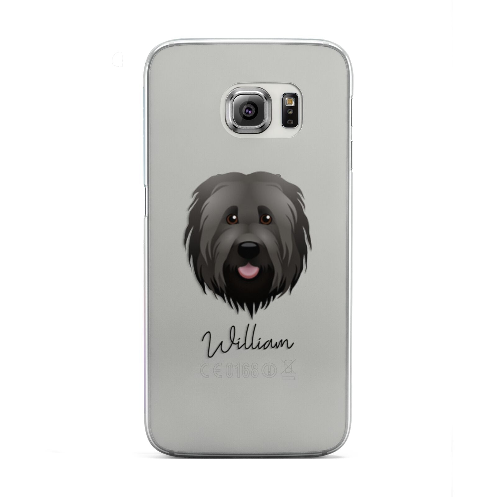 Briard Personalised Samsung Galaxy S6 Edge Case