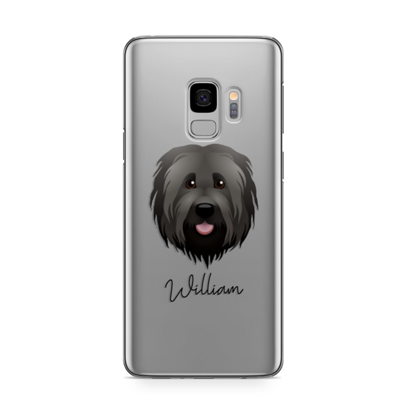 Briard Personalised Samsung Galaxy S9 Case