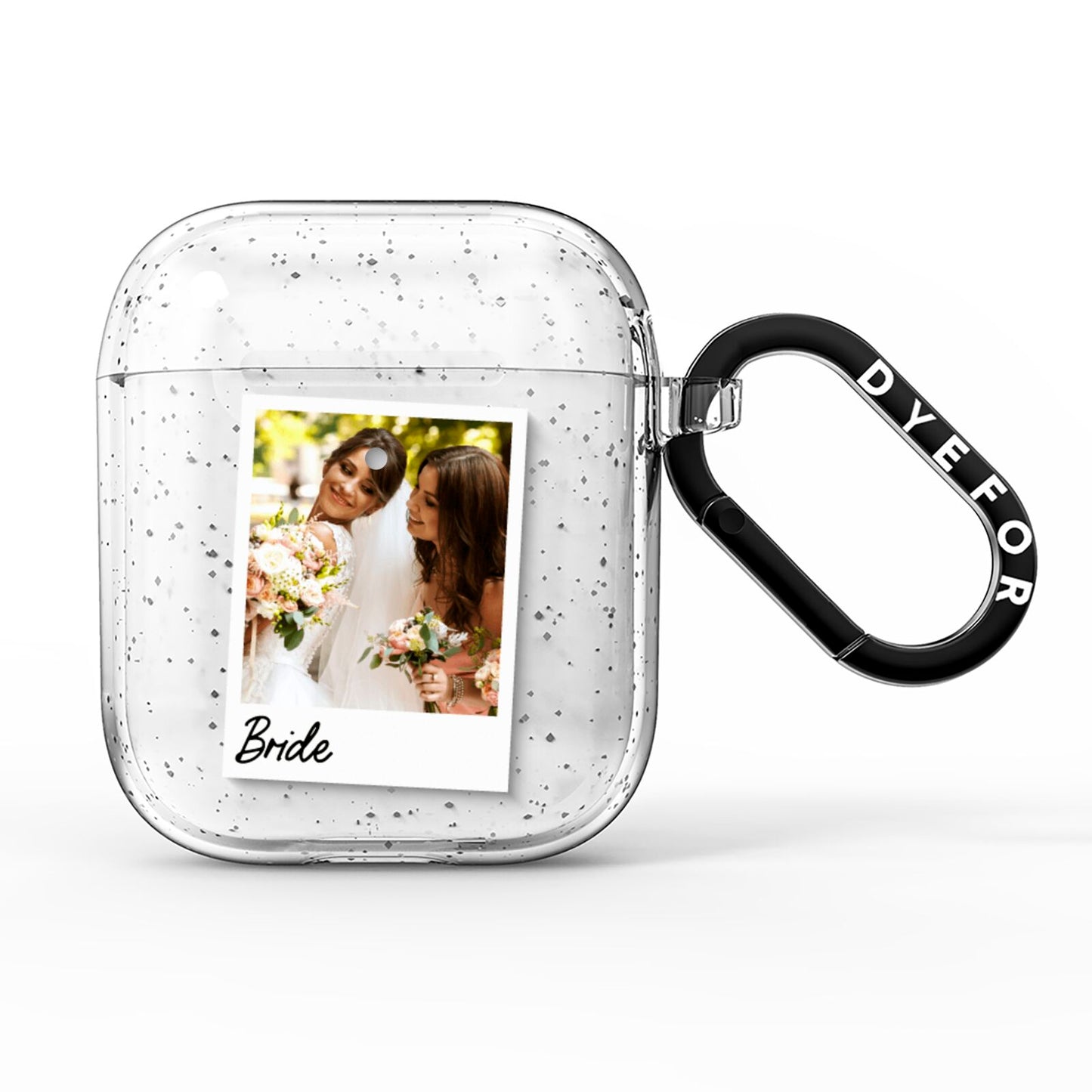 Bridal Photo AirPods Glitter Case