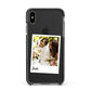 Bridal Photo Apple iPhone Xs Max Impact Case Black Edge on Black Phone