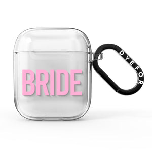 Bride Pink AirPods Case