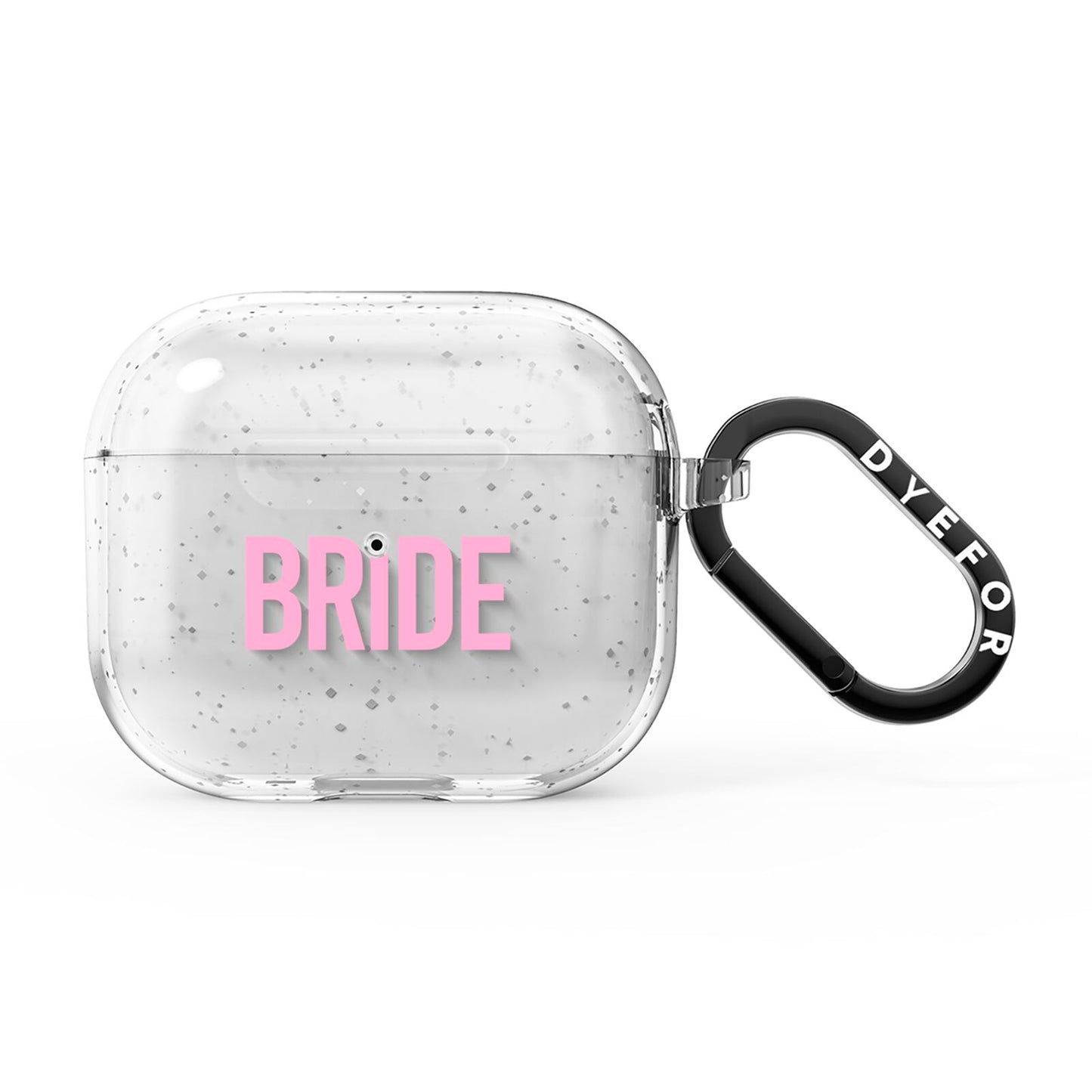 Bride Pink AirPods Glitter Case 3rd Gen