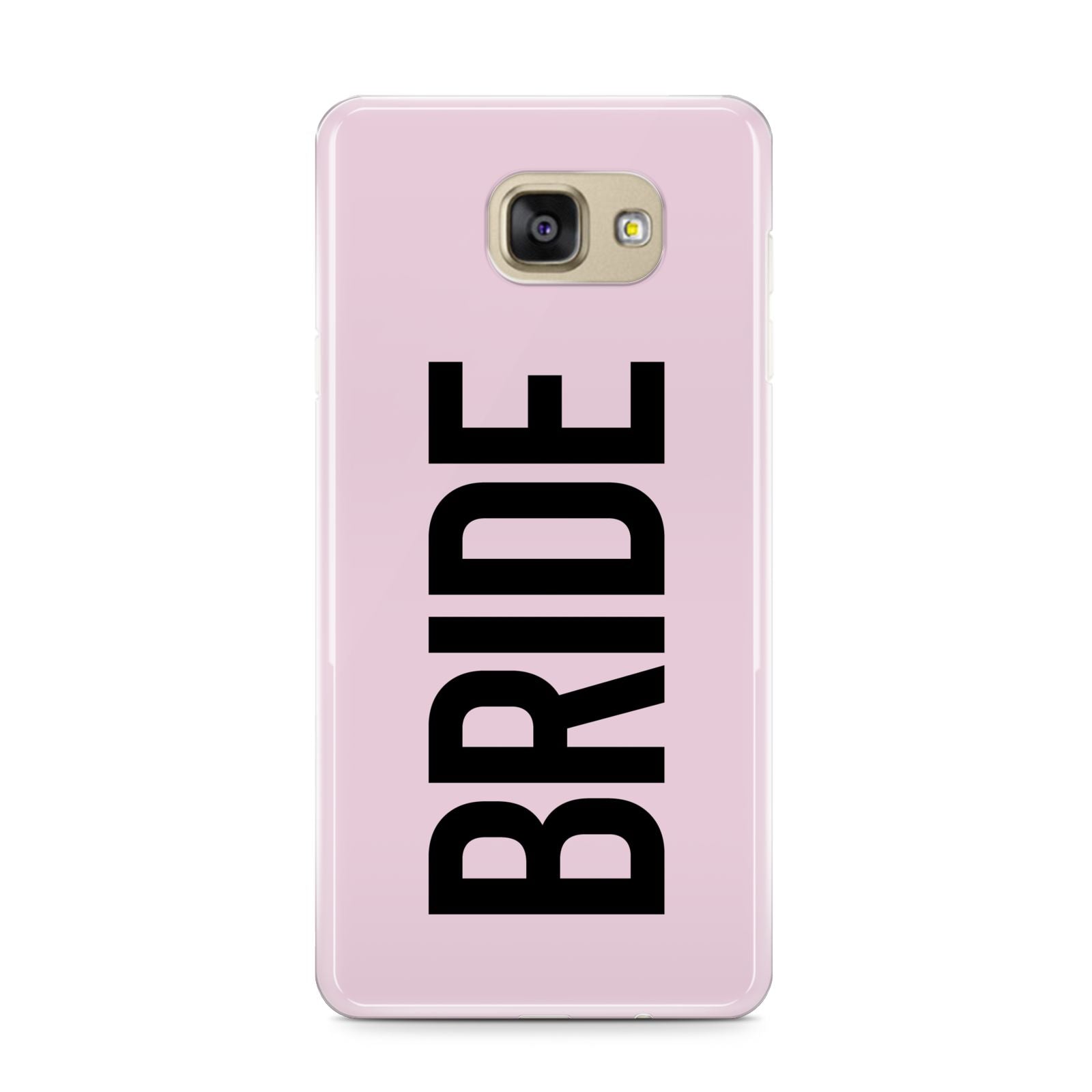 Bride Samsung Galaxy A9 2016 Case on gold phone