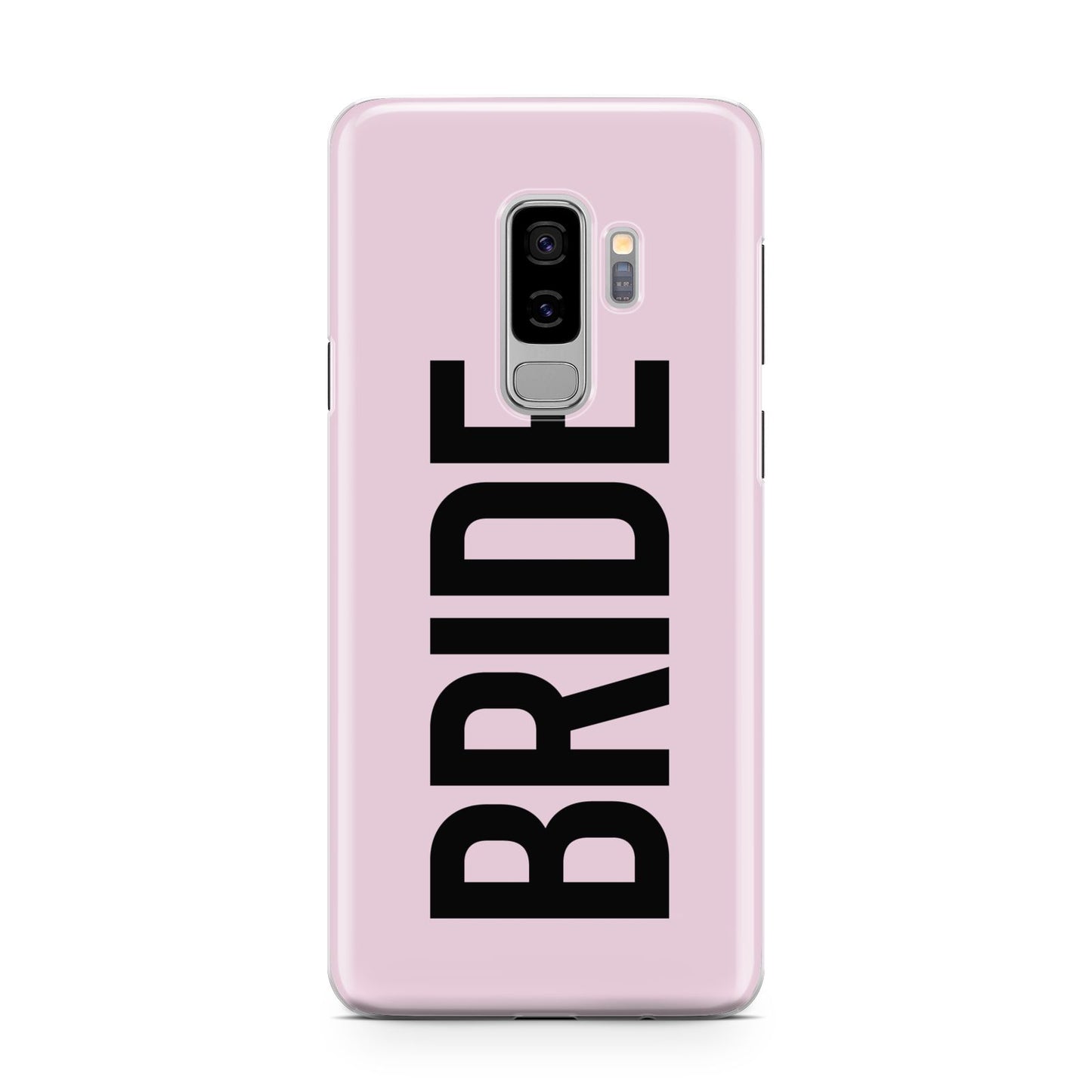 Bride Samsung Galaxy S9 Plus Case on Silver phone