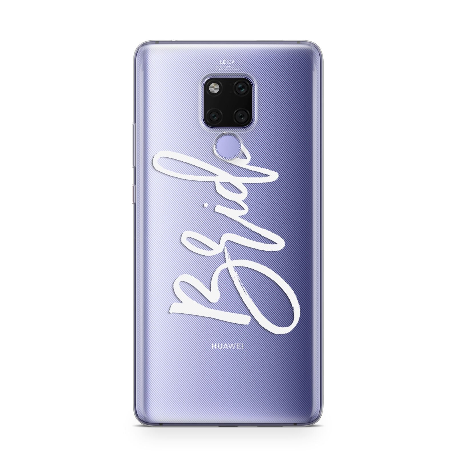 Bride Transparent Huawei Mate 20X Phone Case