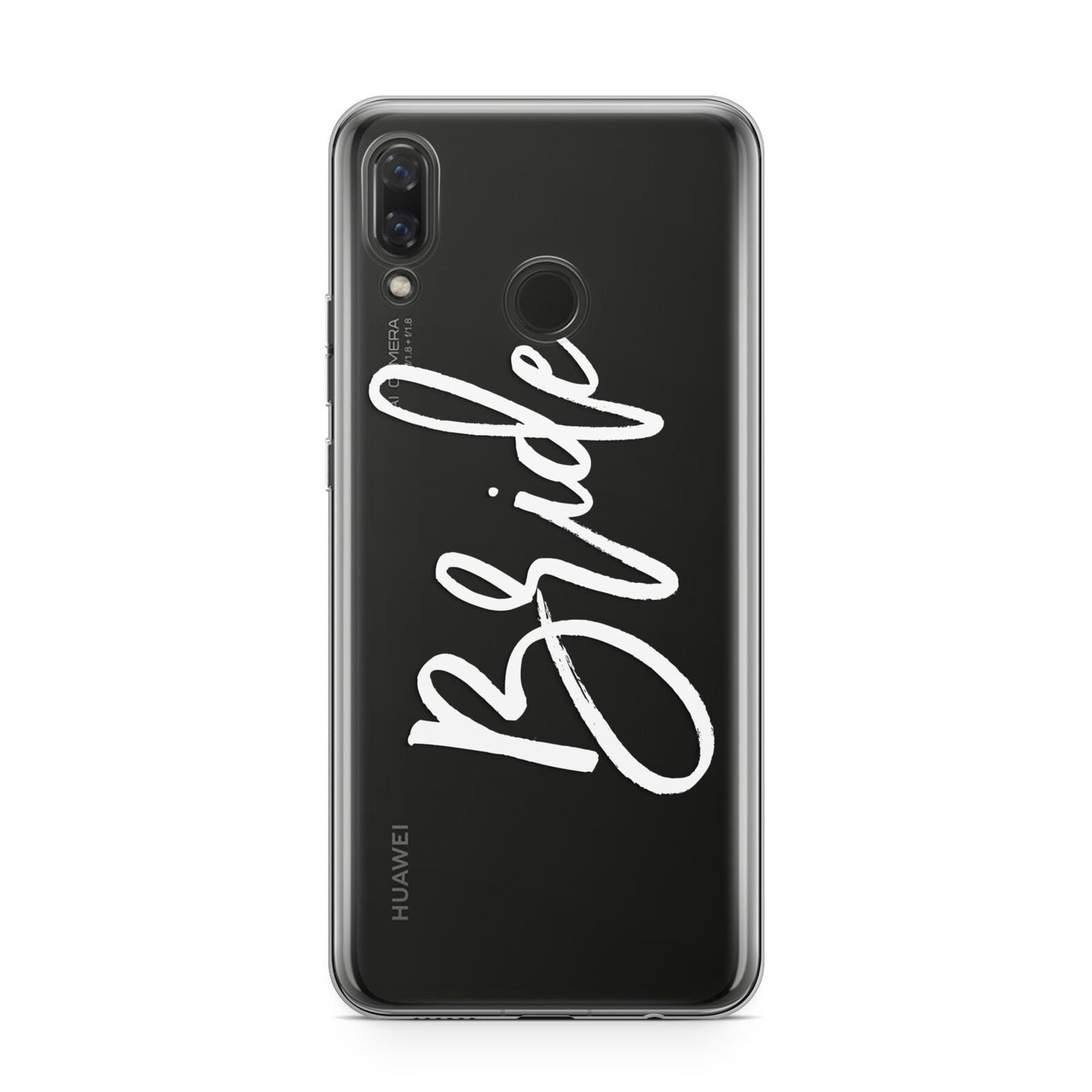 Bride Transparent Huawei Nova 3 Phone Case