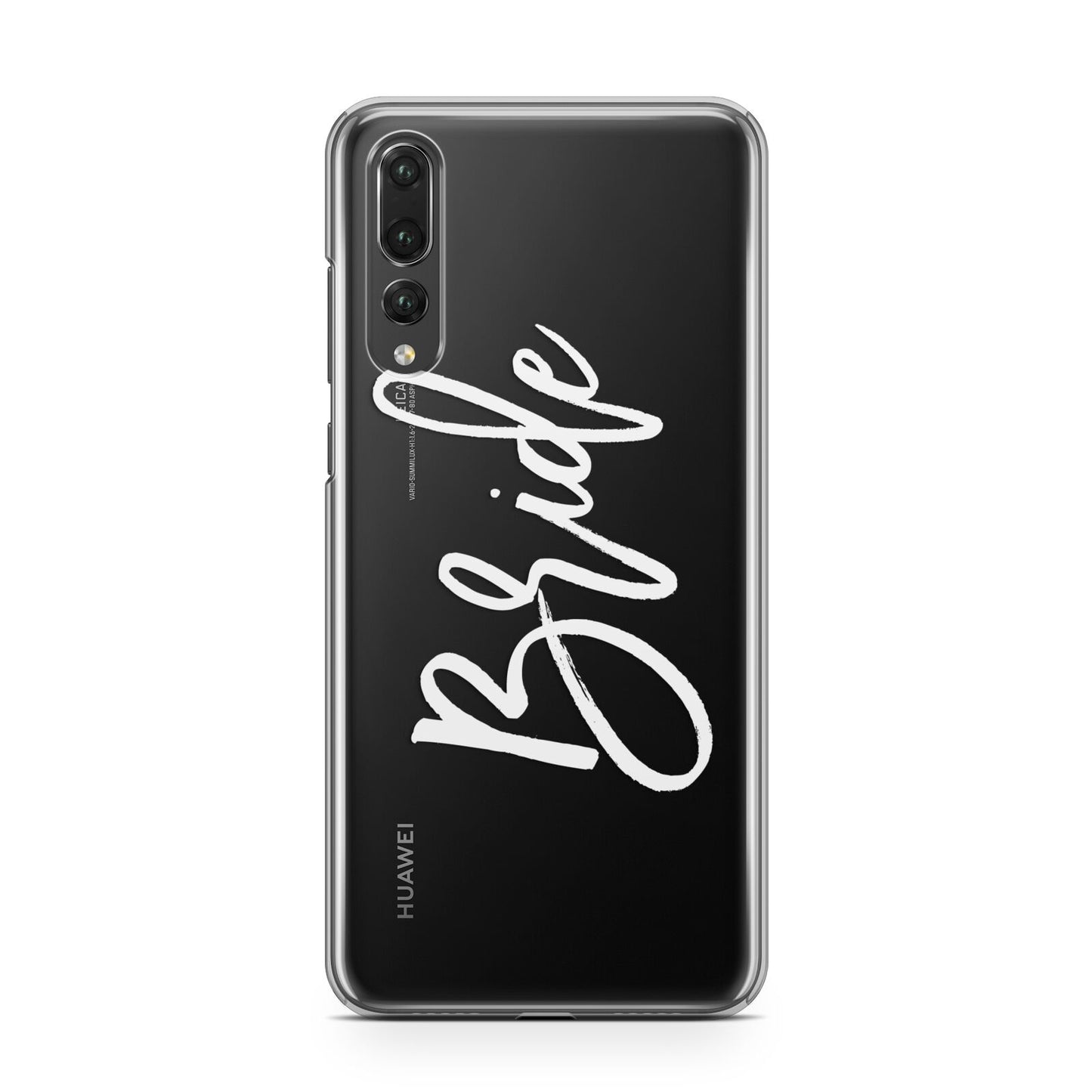 Bride Transparent Huawei P20 Pro Phone Case