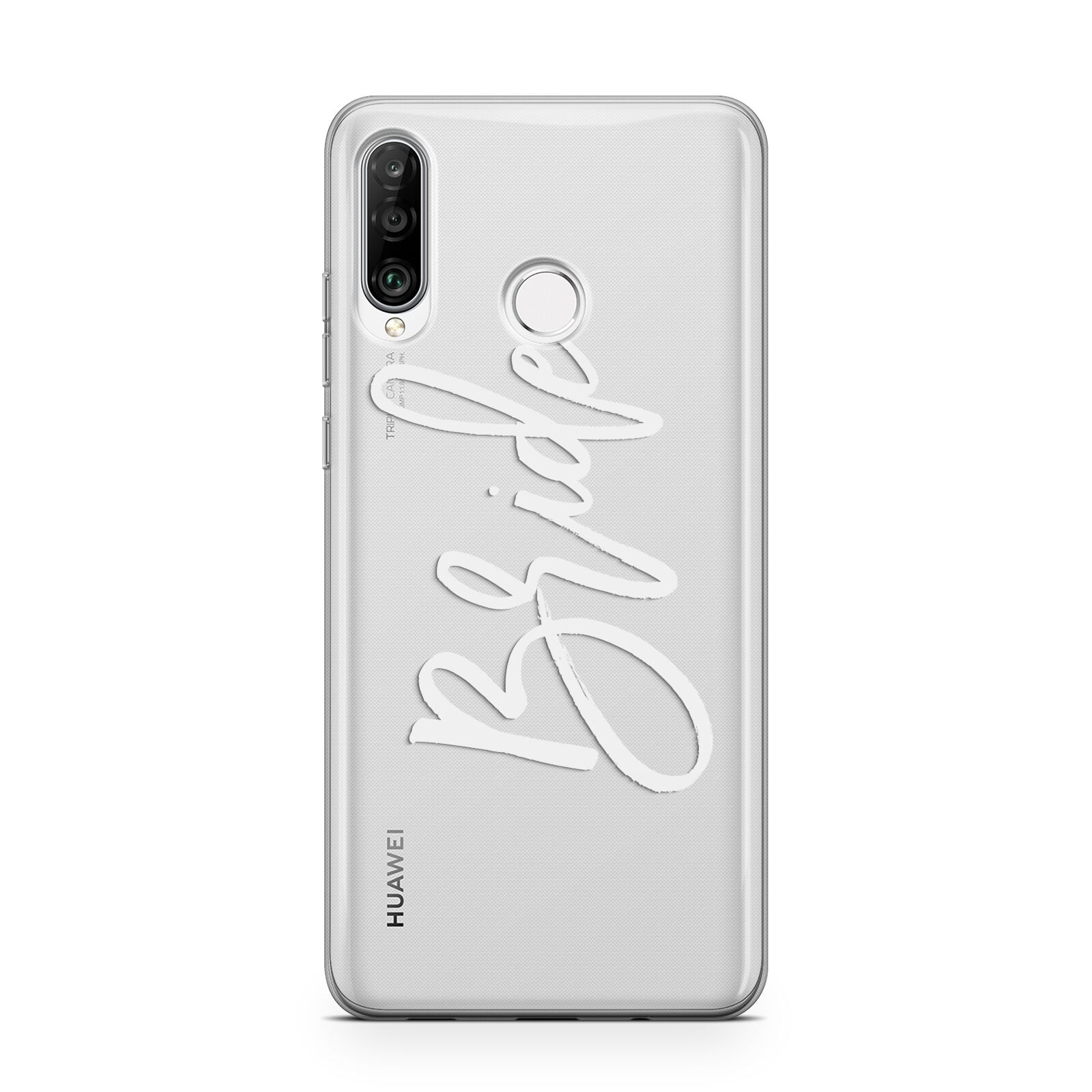 Bride Transparent Huawei P30 Lite Phone Case