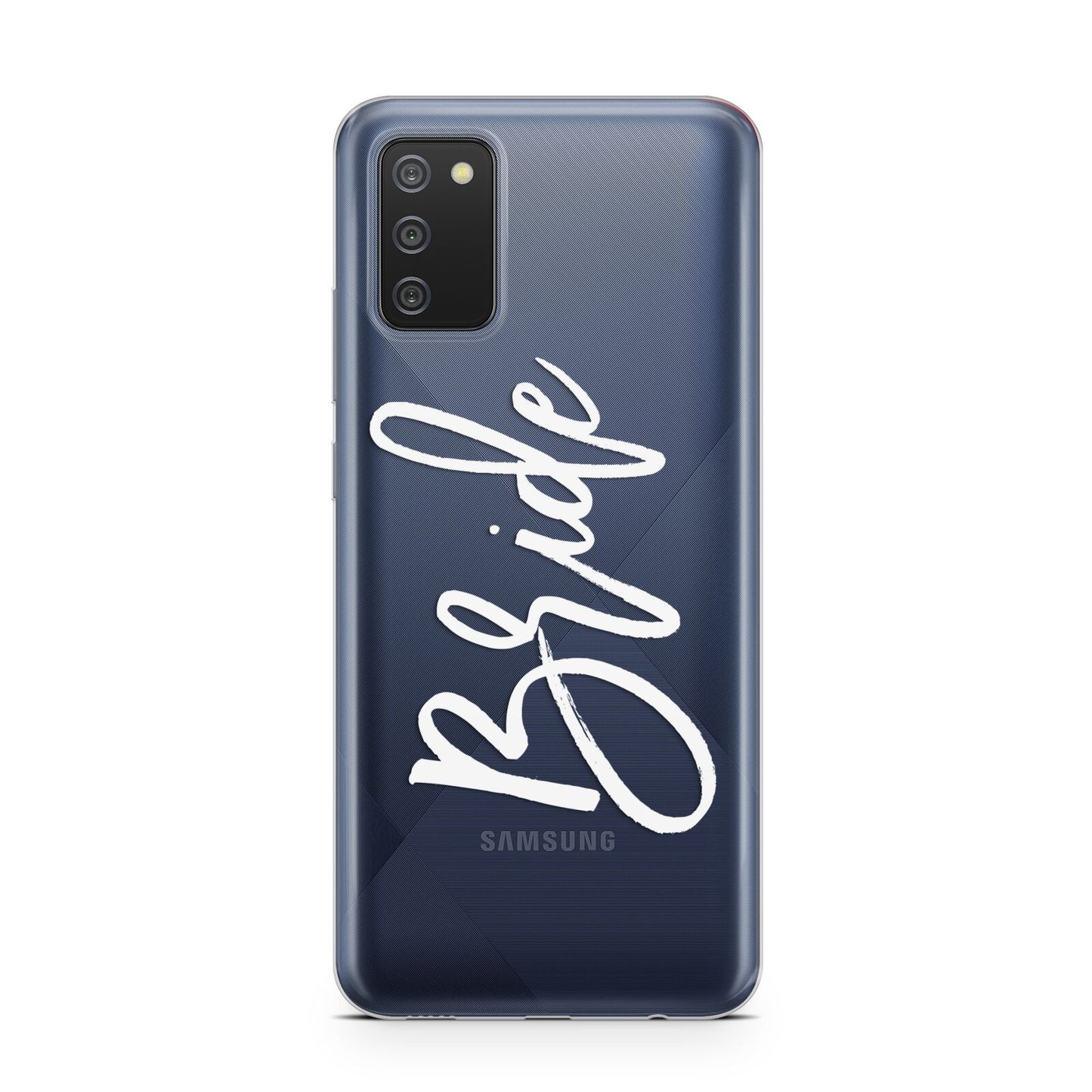 Bride Transparent Samsung A02s Case