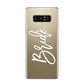 Bride Transparent Samsung Galaxy Note 8 Case
