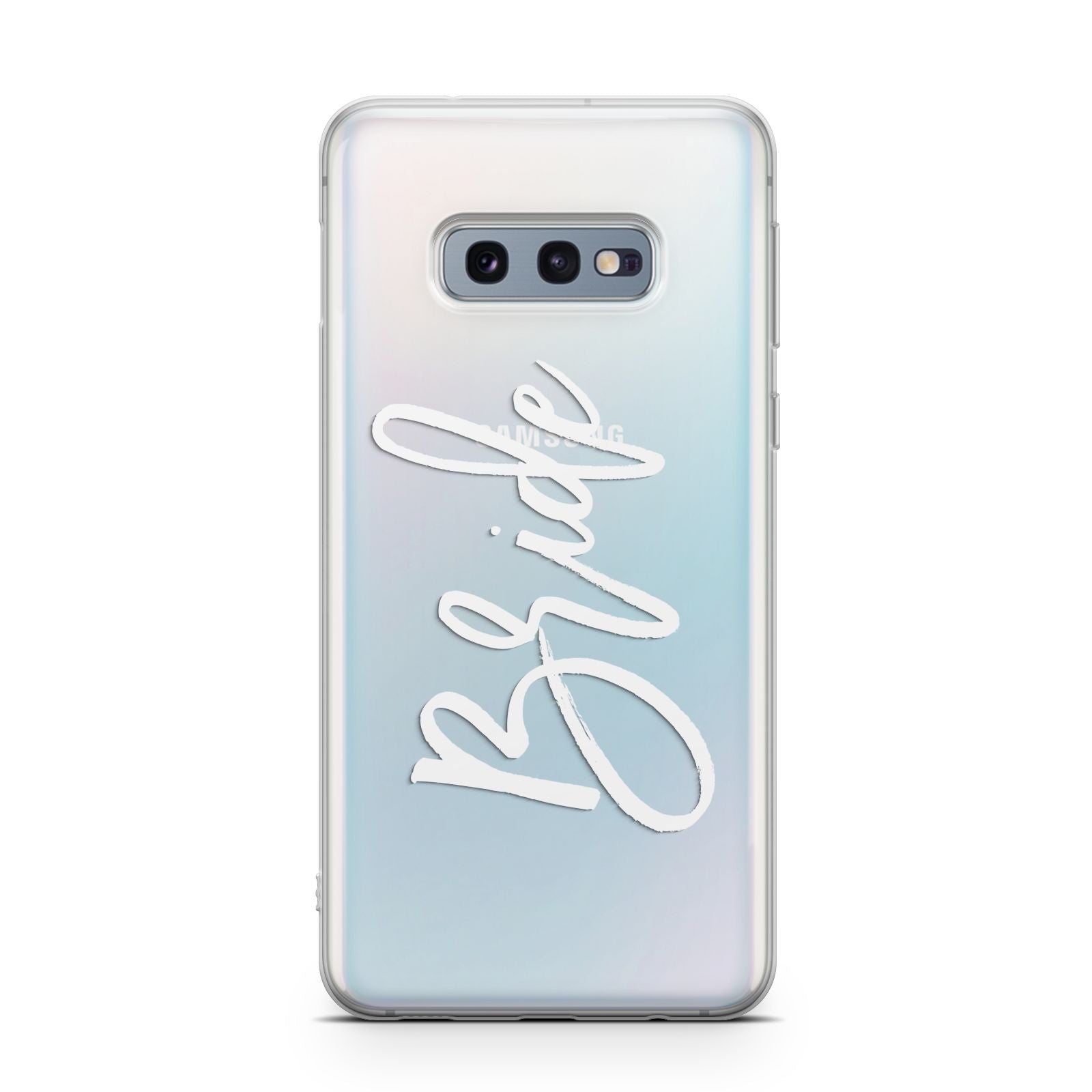 Bride Transparent Samsung Galaxy S10E Case