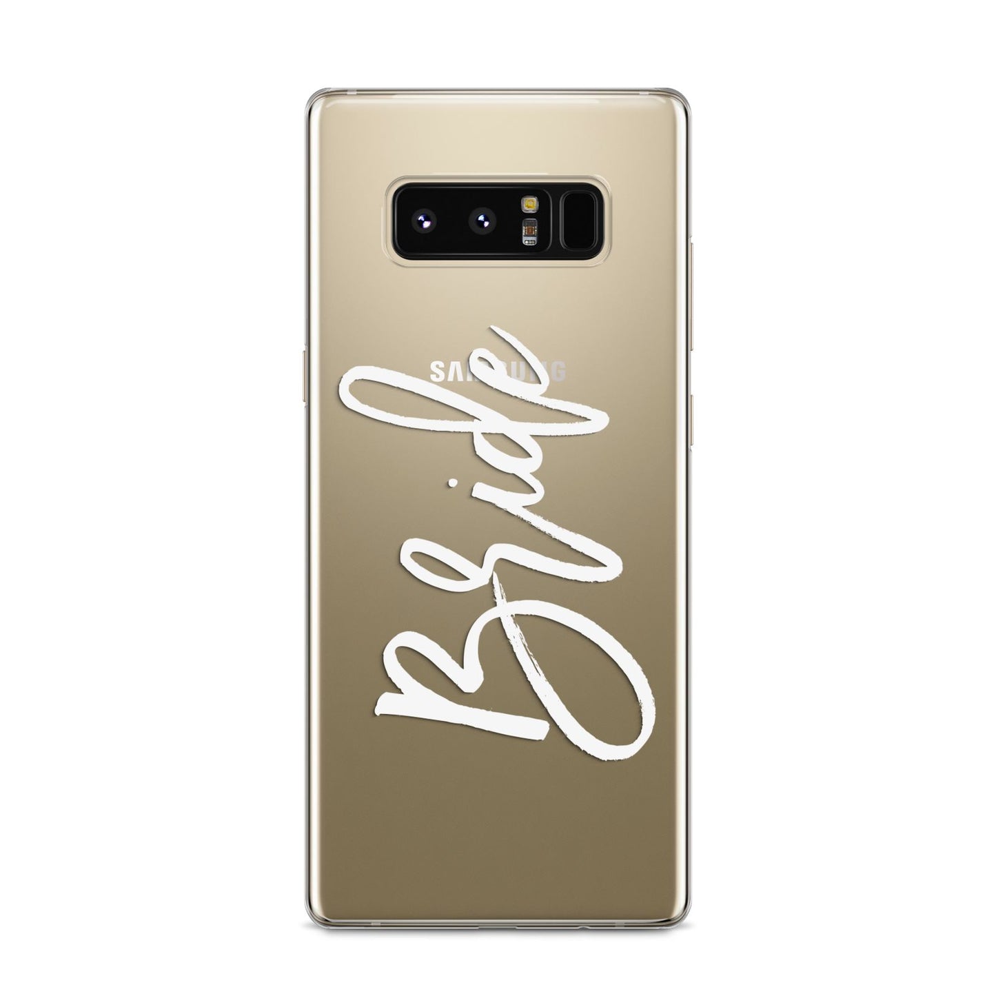 Bride Transparent Samsung Galaxy S8 Case