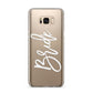 Bride Transparent Samsung Galaxy S8 Plus Case