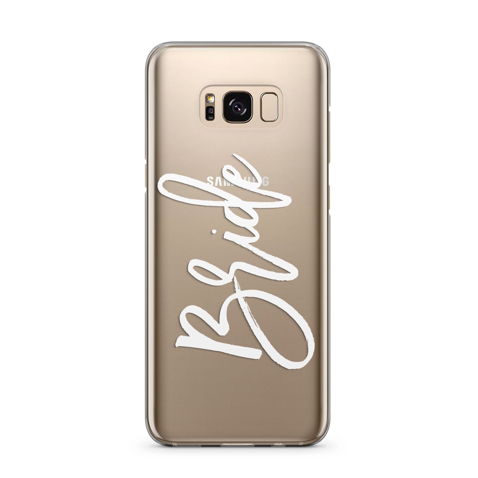 Bride Transparent Samsung Galaxy S8 Plus Case