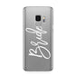 Bride Transparent Samsung Galaxy S9 Case