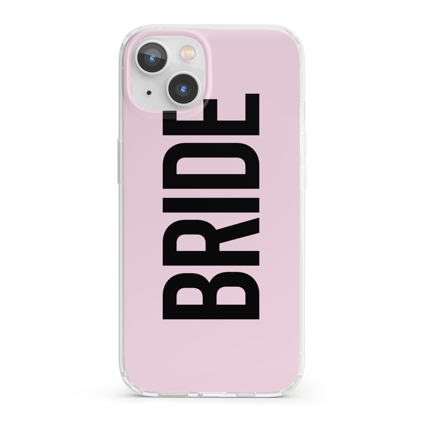 Bride iPhone 13 Clear Bumper Case