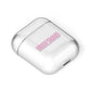 Bridesmaid AirPods Case Laid Flat