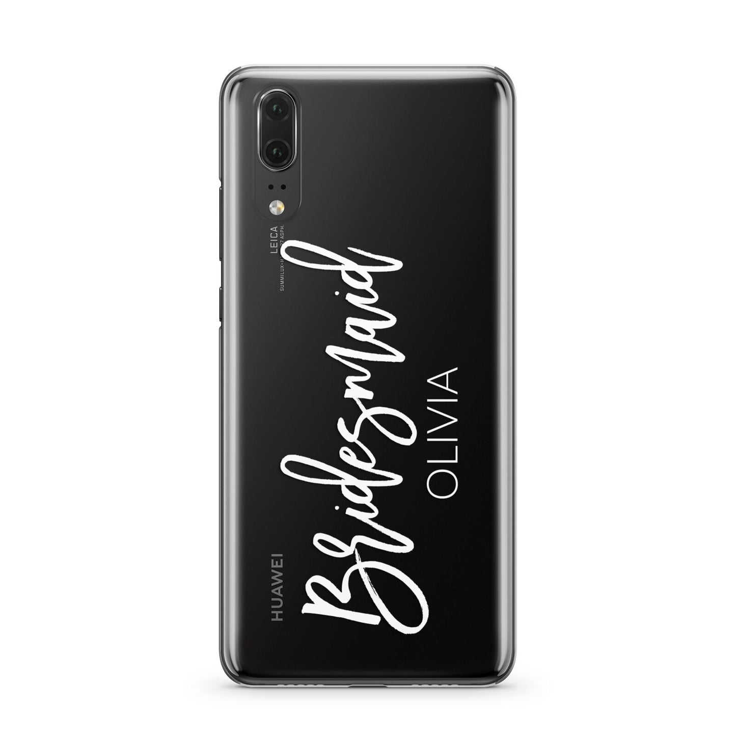 Bridesmaid Personalised Huawei P20 Phone Case