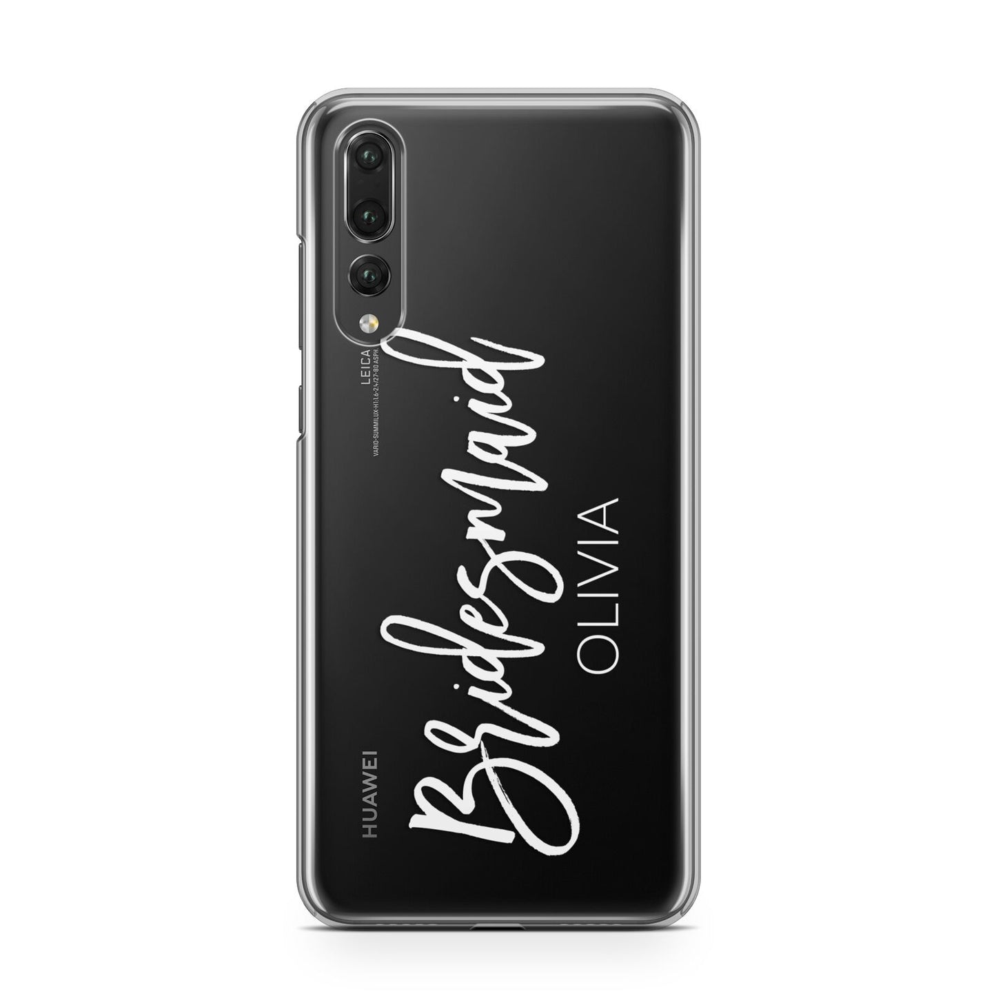 Bridesmaid Personalised Huawei P20 Pro Phone Case