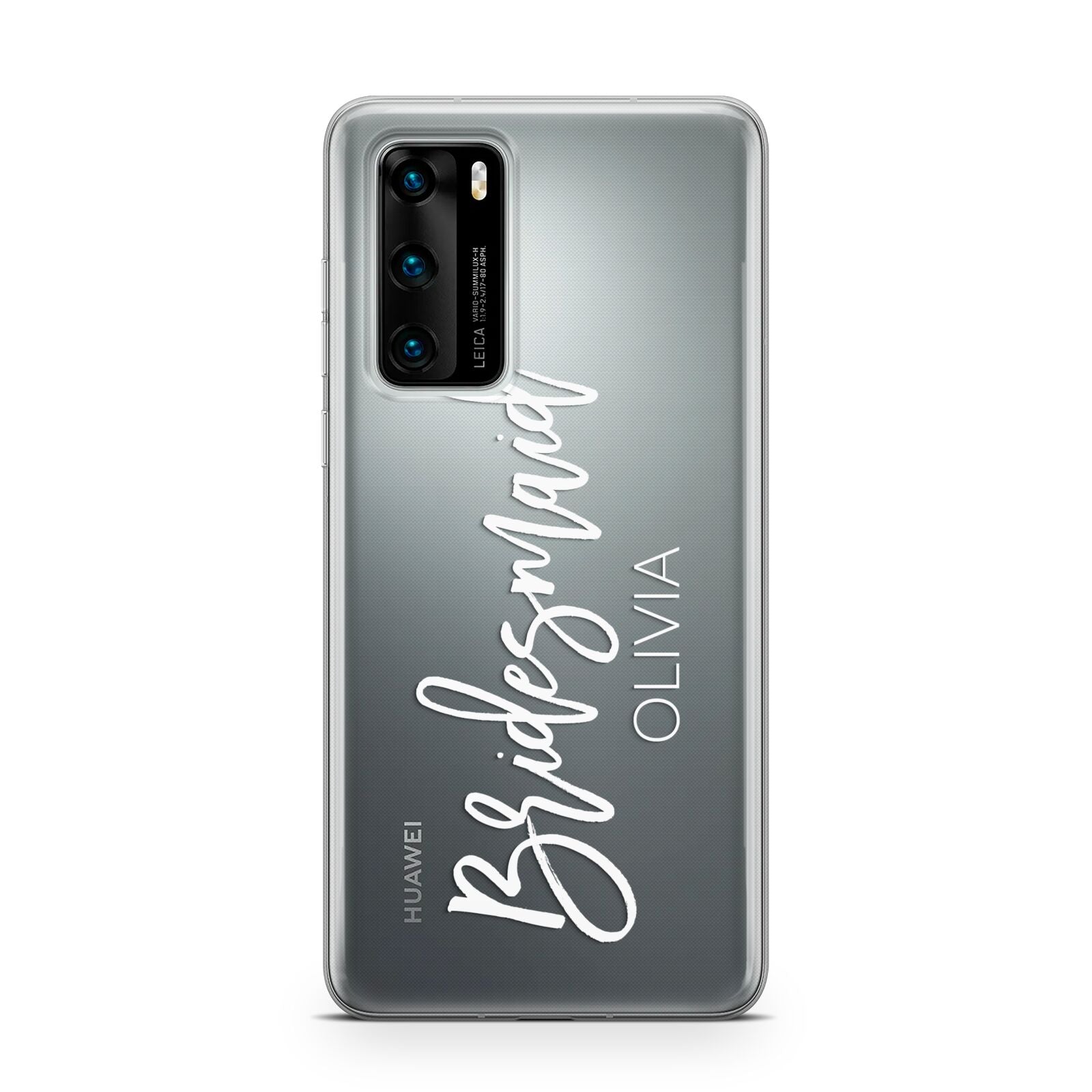 Bridesmaid Personalised Huawei P40 Phone Case