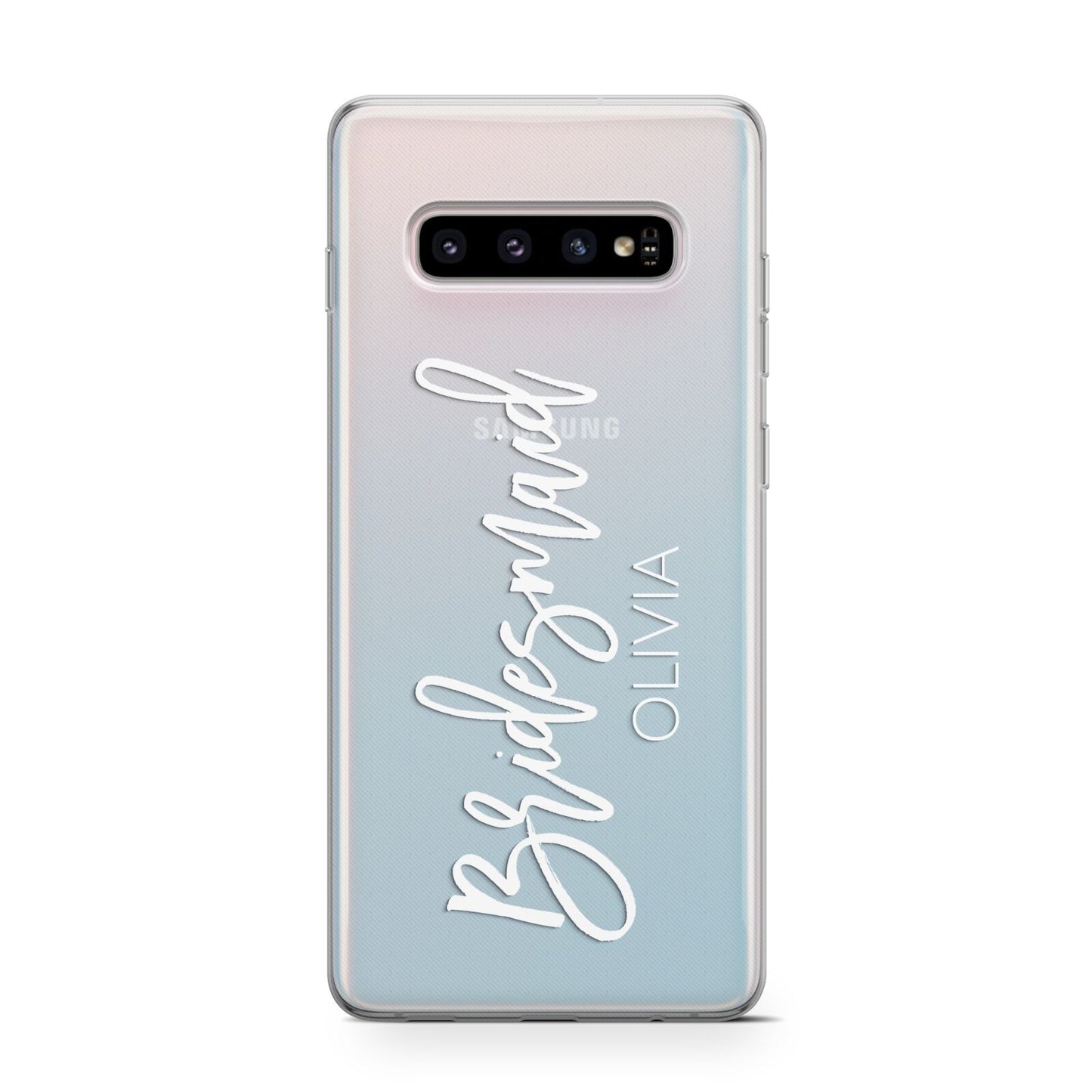 Bridesmaid Personalised Protective Samsung Galaxy Case