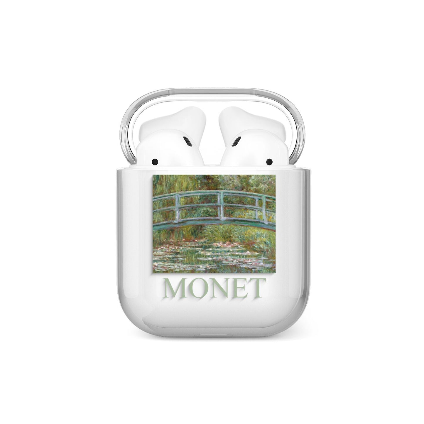 Bridge Over A Pond Of Water Lilies By Monet AirPods Case