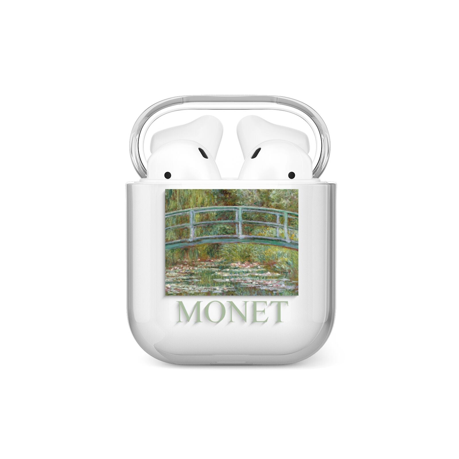 Bridge Over A Pond Of Water Lilies By Monet AirPods Case