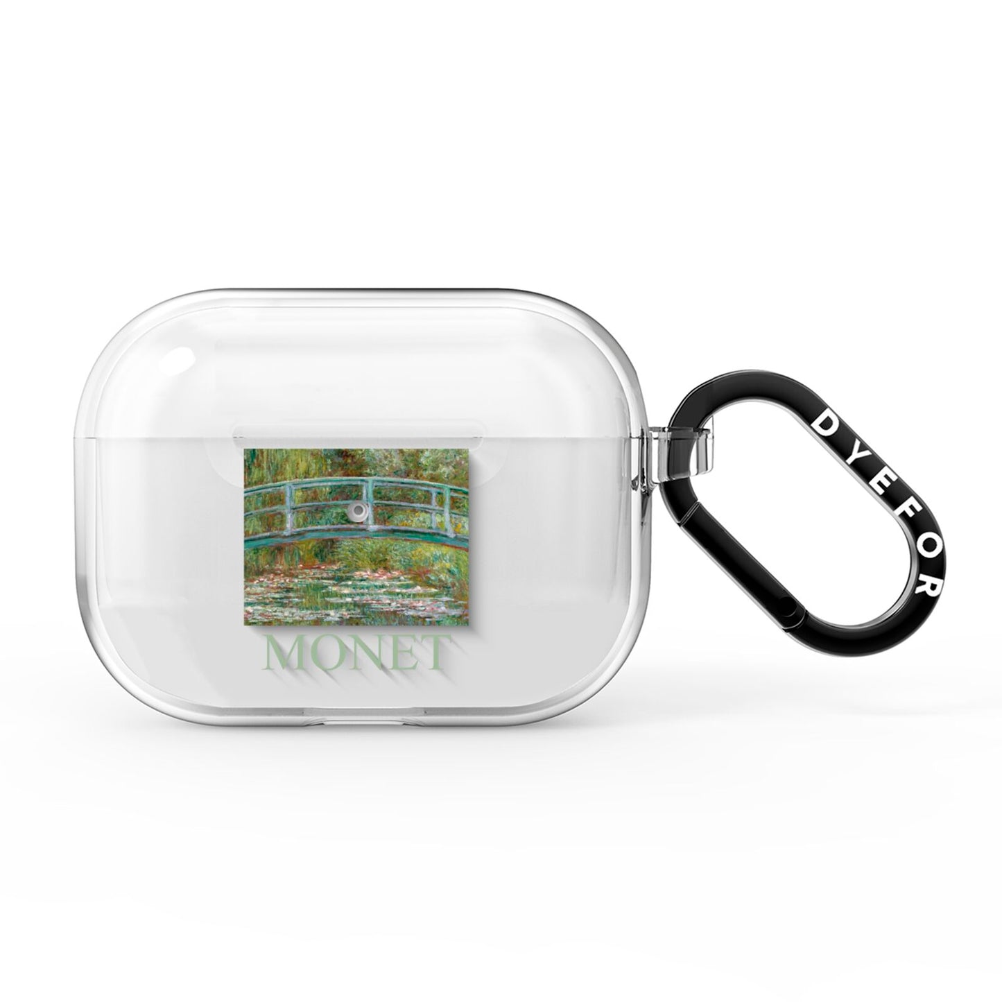 Bridge Over A Pond Of Water Lilies By Monet AirPods Pro Clear Case