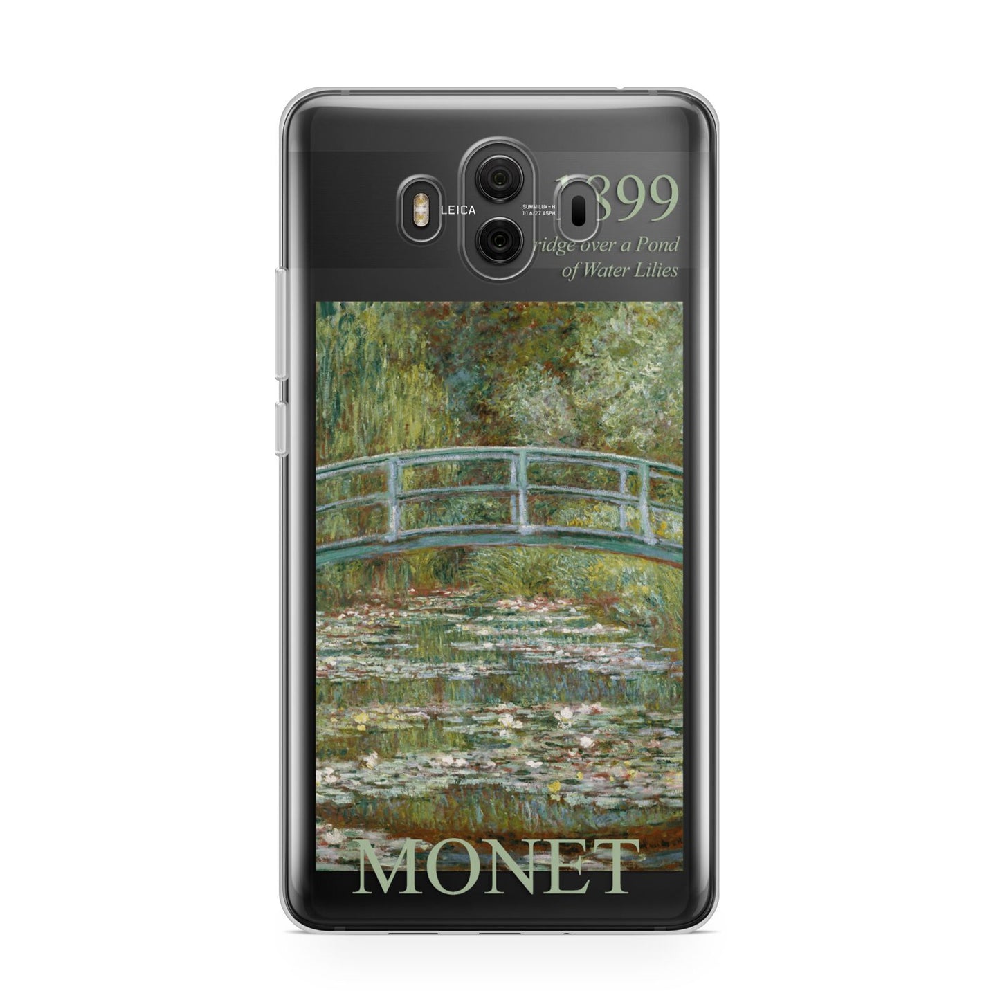 Bridge Over A Pond Of Water Lilies By Monet Huawei Mate 10 Protective Phone Case
