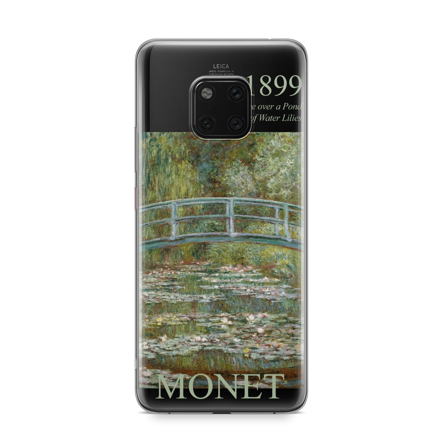 Bridge Over A Pond Of Water Lilies By Monet Huawei Mate 20 Pro Phone Case