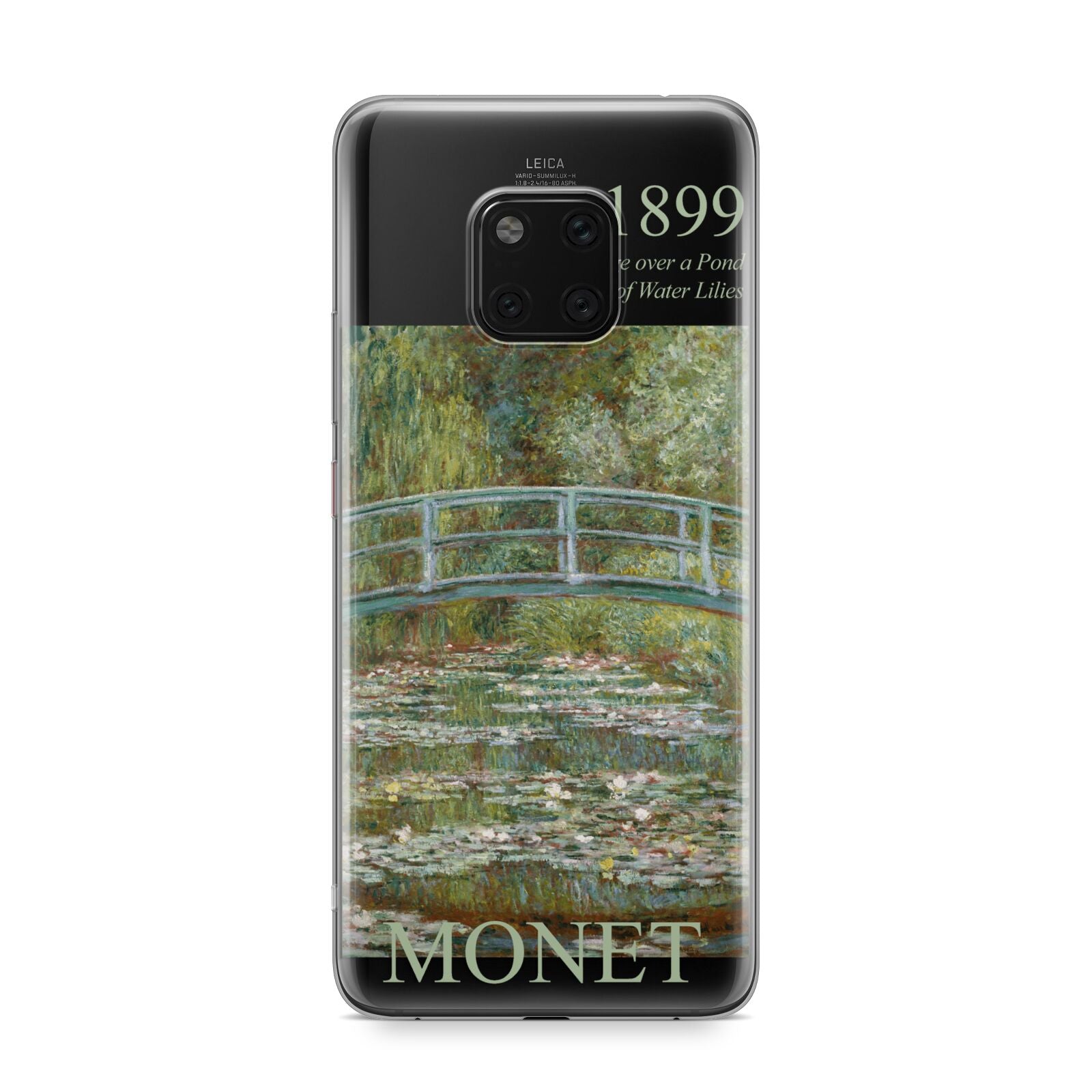 Bridge Over A Pond Of Water Lilies By Monet Huawei Mate 20 Pro Phone Case
