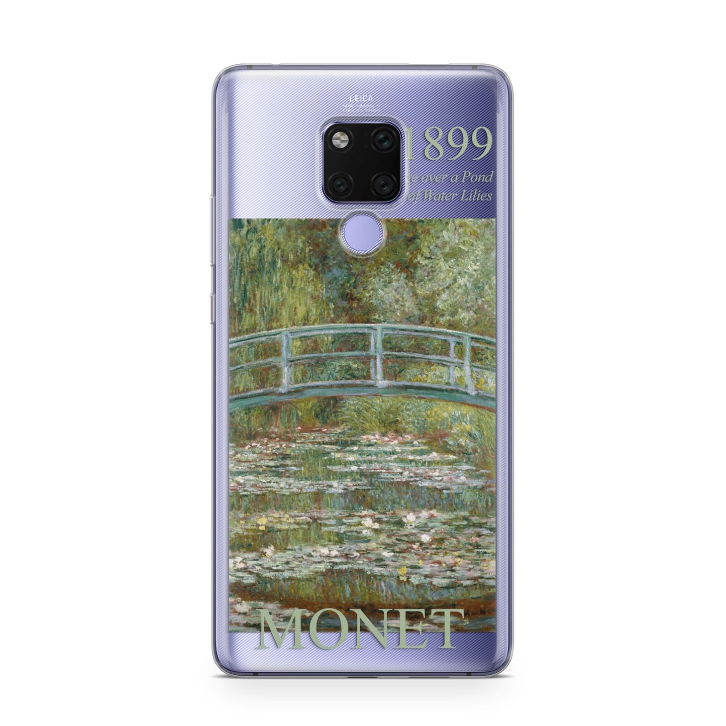 Bridge Over A Pond Of Water Lilies By Monet Huawei Mate 20X Phone Case