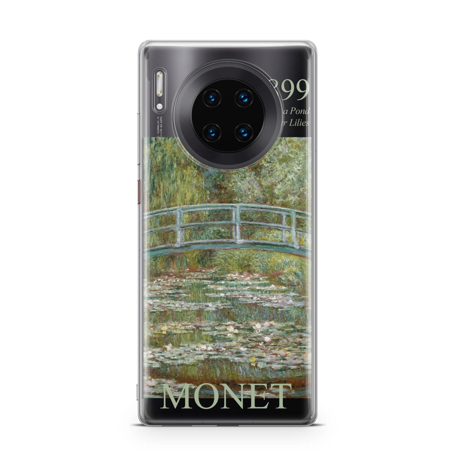 Bridge Over A Pond Of Water Lilies By Monet Huawei Mate 30 Pro Phone Case