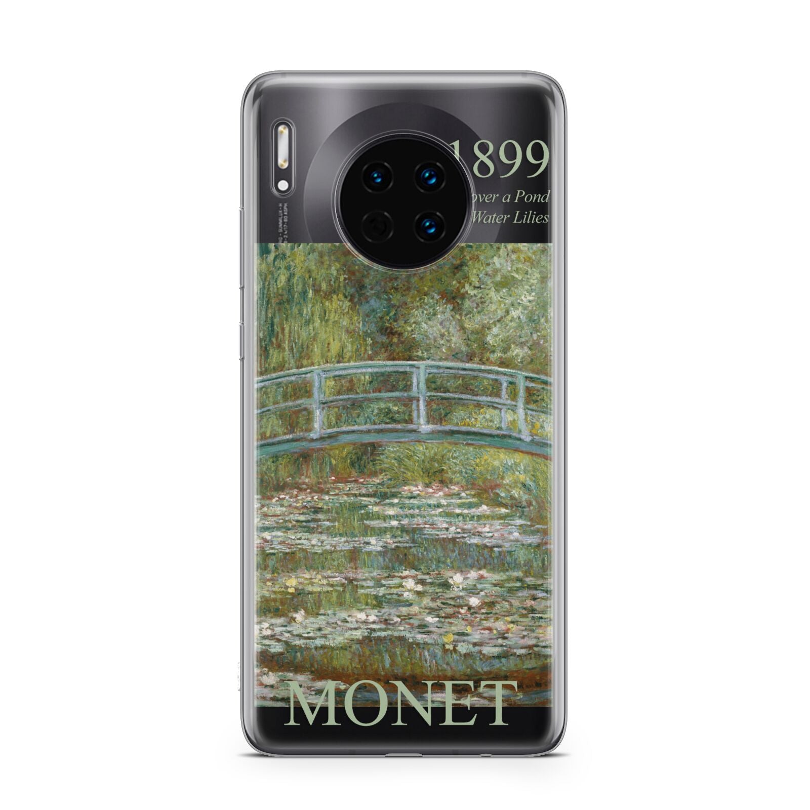 Bridge Over A Pond Of Water Lilies By Monet Huawei Mate 30