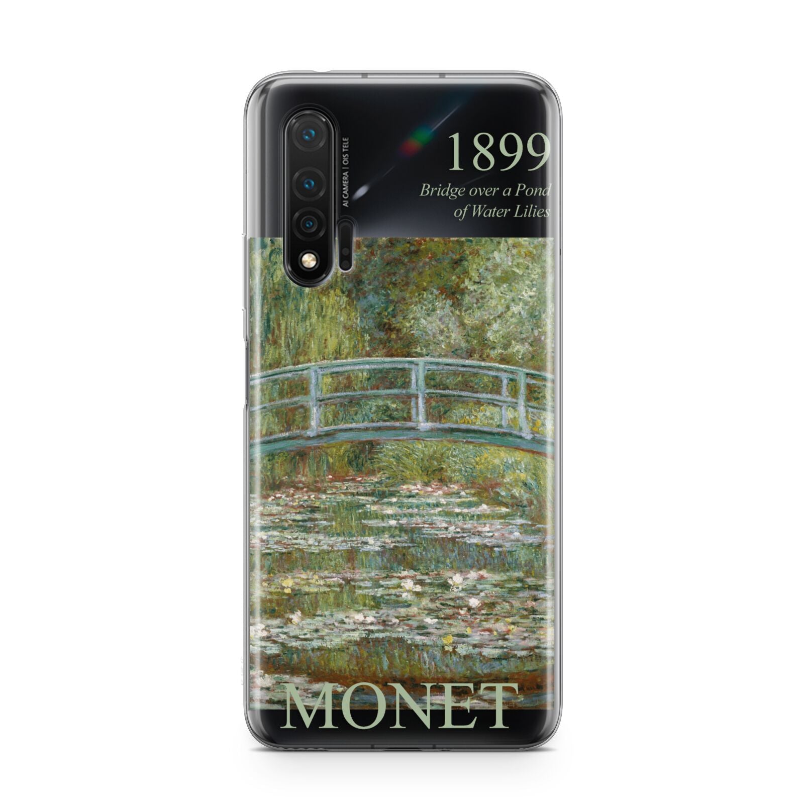 Bridge Over A Pond Of Water Lilies By Monet Huawei Nova 6 Phone Case