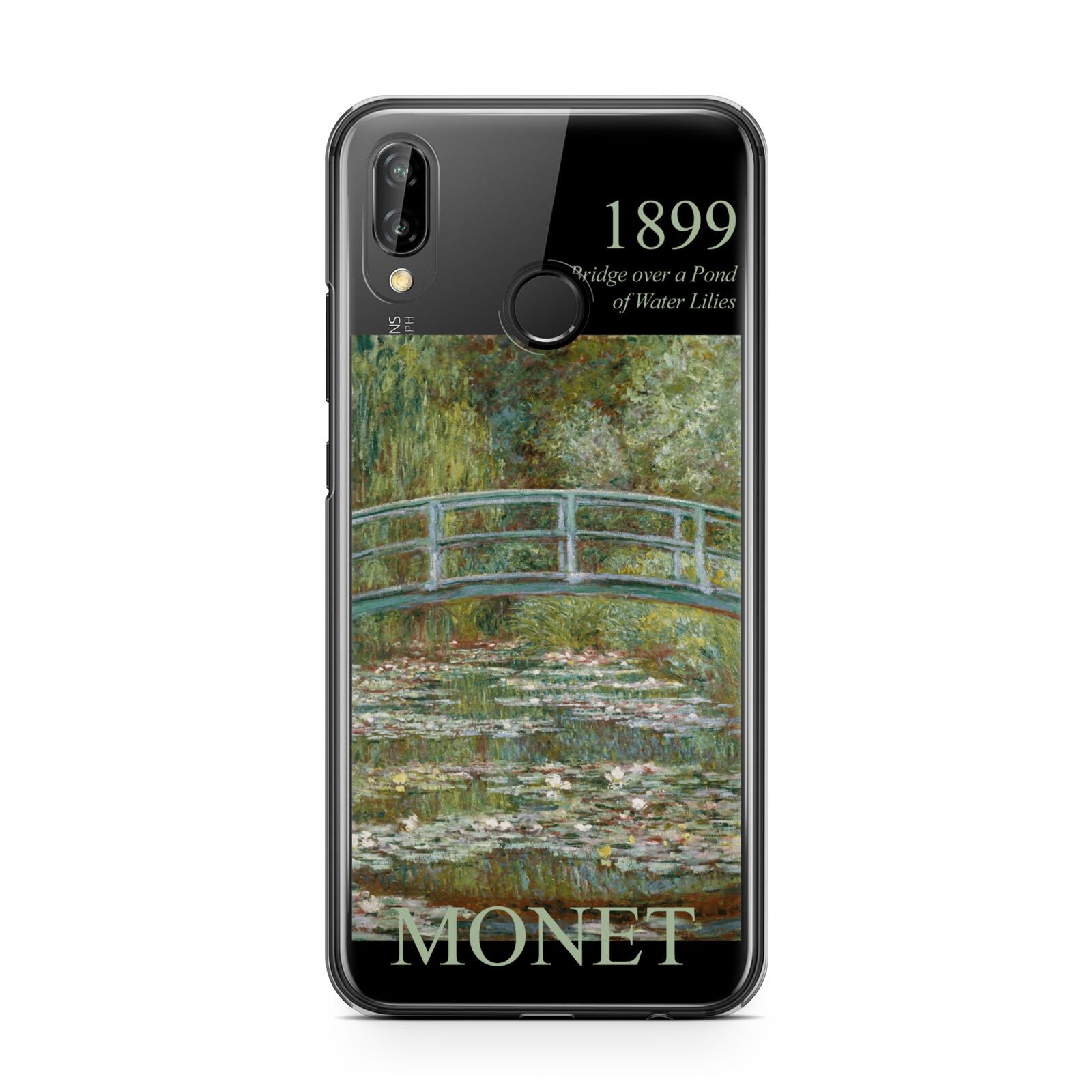 Bridge Over A Pond Of Water Lilies By Monet Huawei P20 Lite Phone Case