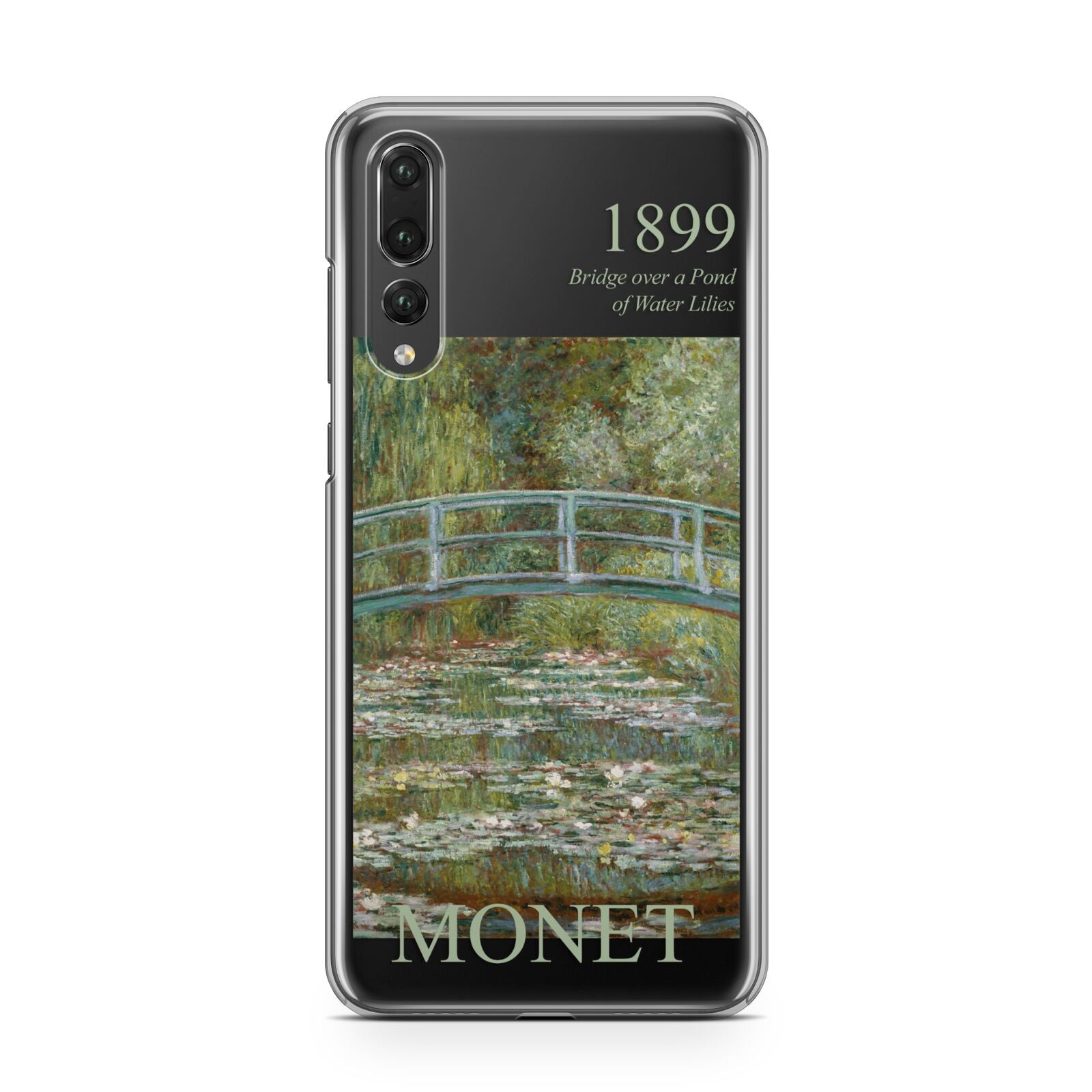 Bridge Over A Pond Of Water Lilies By Monet Huawei P20 Pro Phone Case