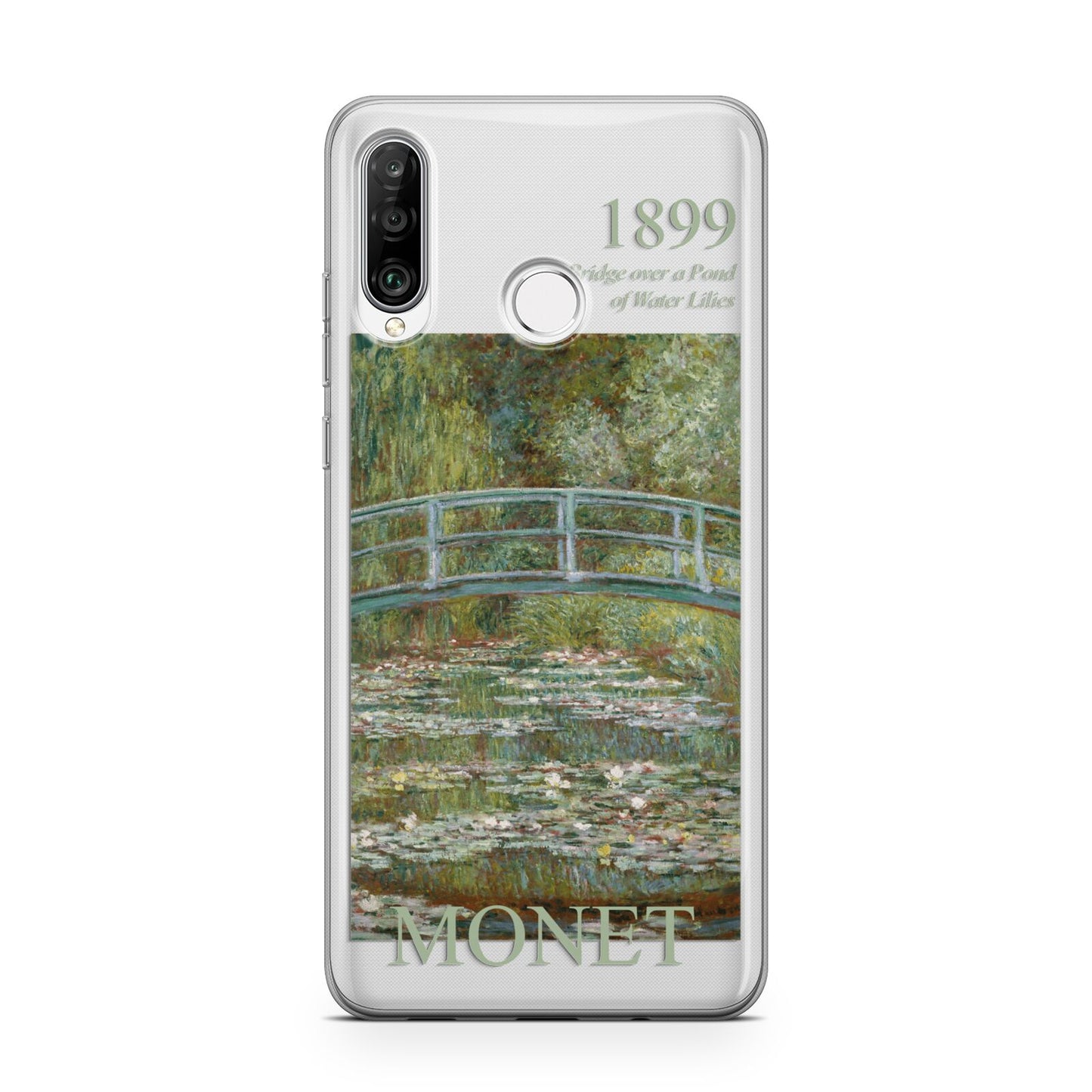 Bridge Over A Pond Of Water Lilies By Monet Huawei P30 Lite Phone Case