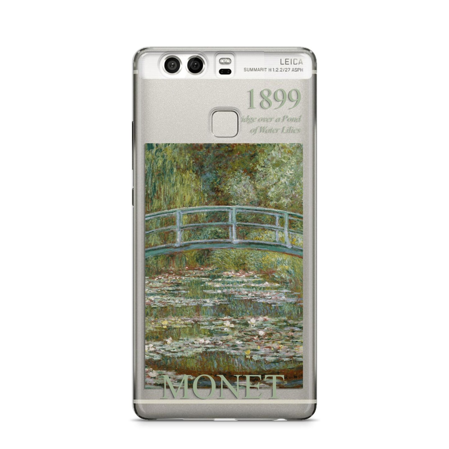 Bridge Over A Pond Of Water Lilies By Monet Huawei P9 Case