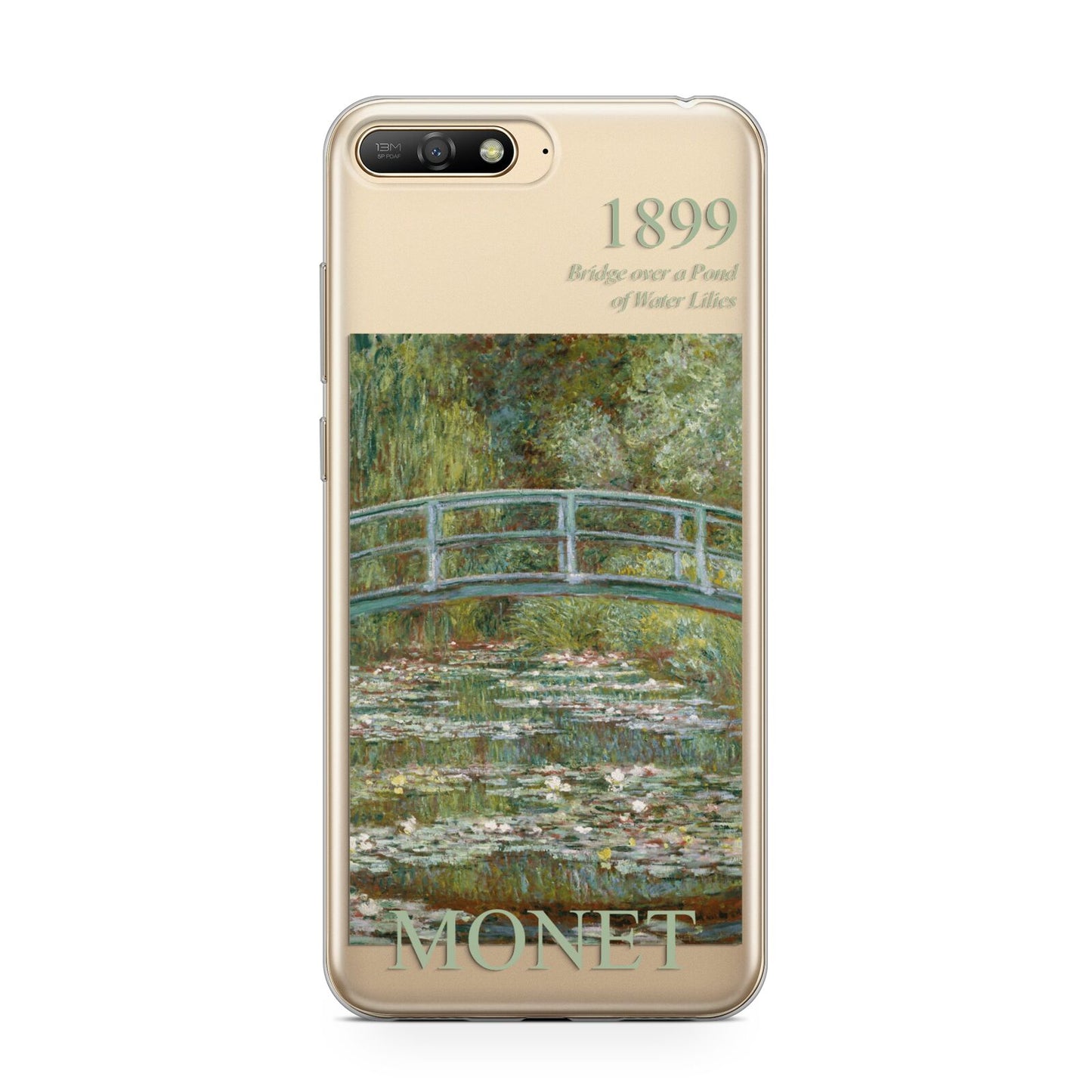 Bridge Over A Pond Of Water Lilies By Monet Huawei Y6 2018