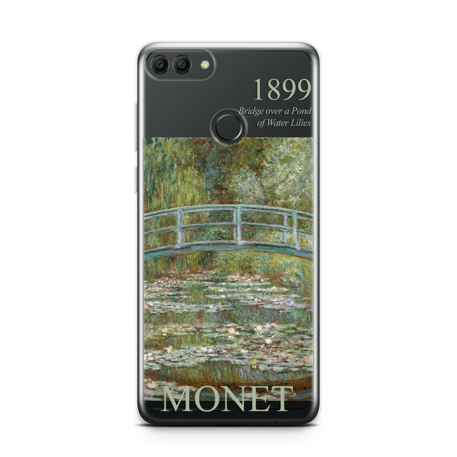 Bridge Over A Pond Of Water Lilies By Monet Huawei Y9 2018