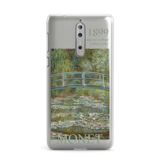 Bridge Over A Pond Of Water Lilies By Monet Nokia Case