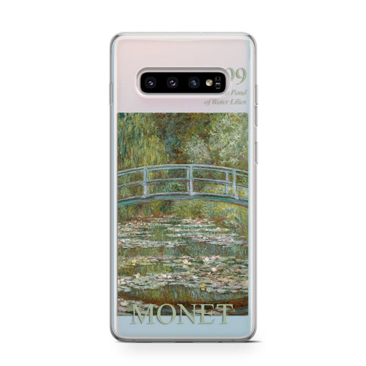 Bridge Over A Pond Of Water Lilies By Monet Protective Samsung Galaxy Case