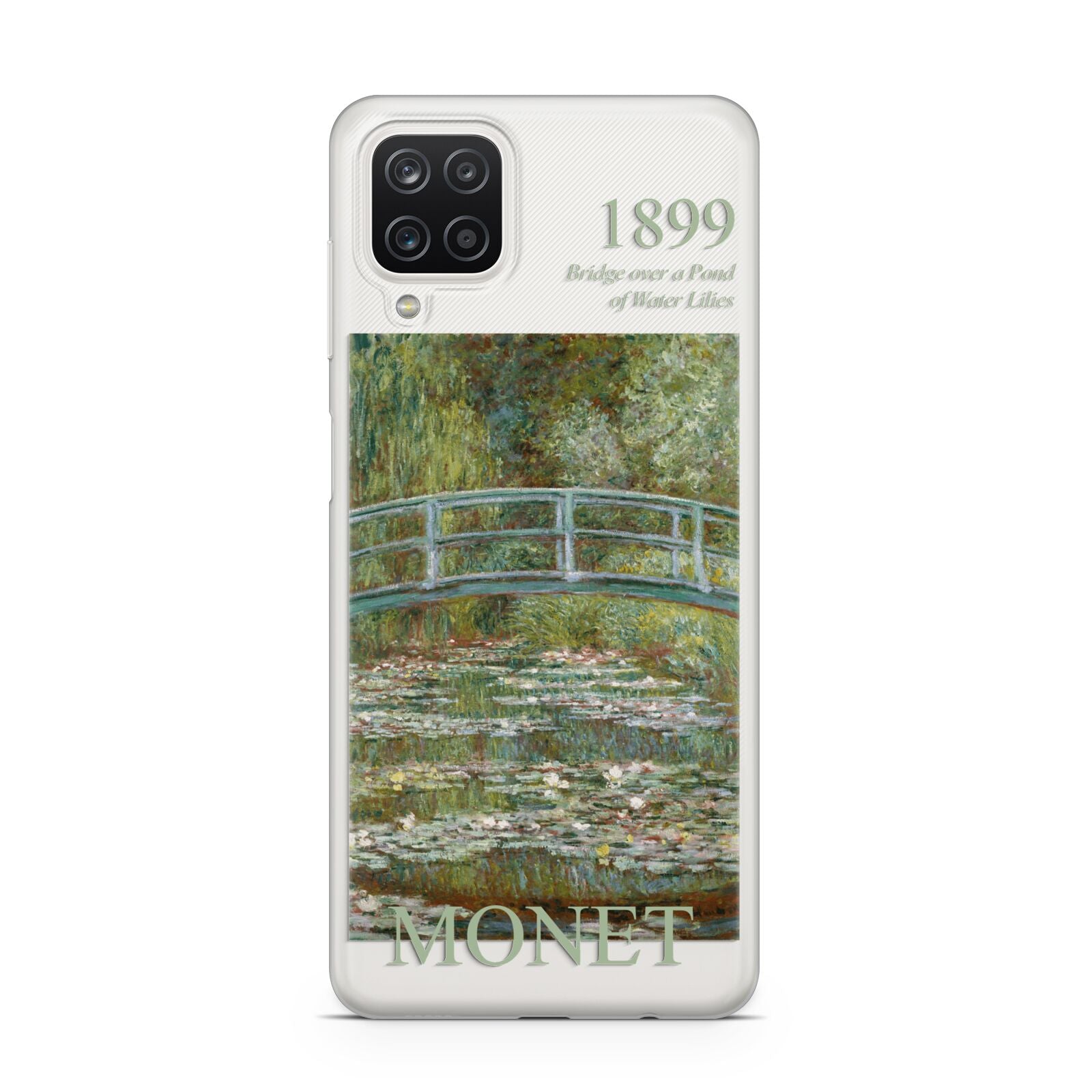 Bridge Over A Pond Of Water Lilies By Monet Samsung A12 Case