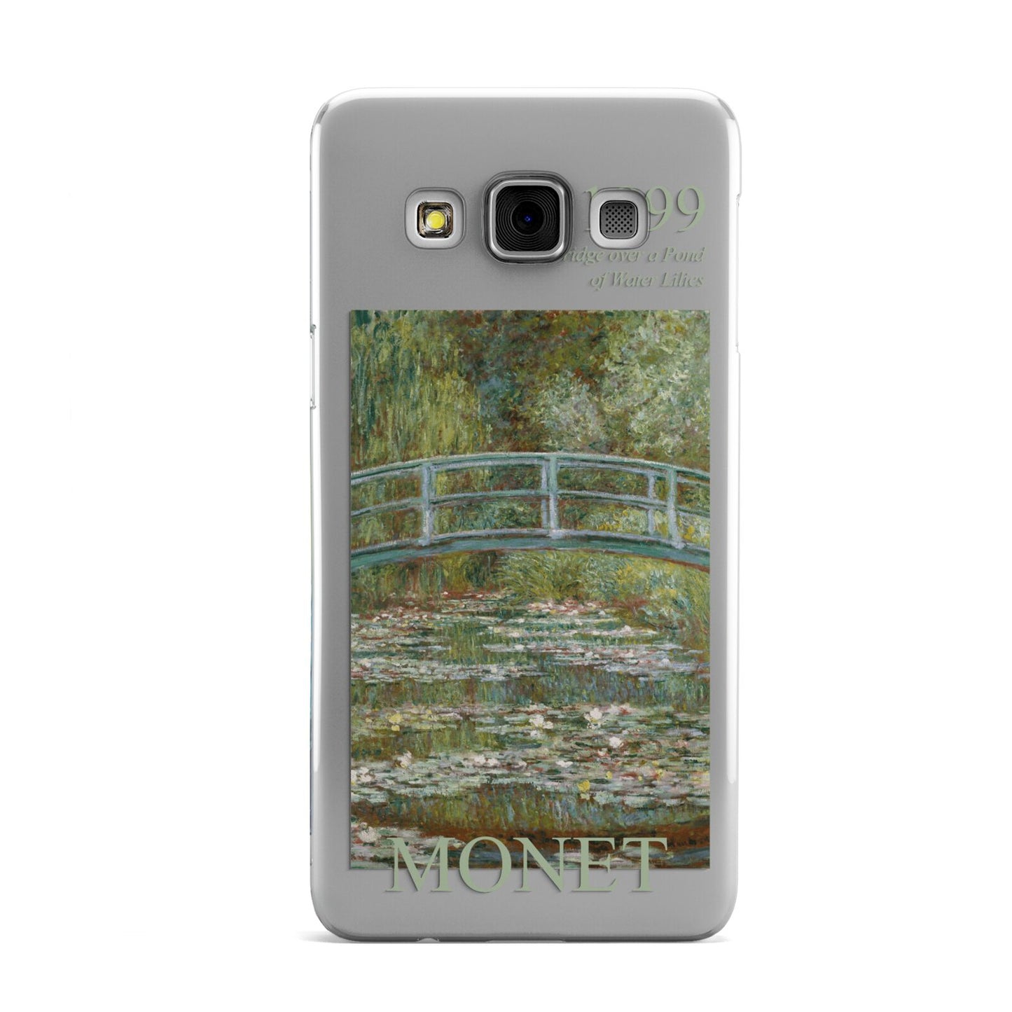 Bridge Over A Pond Of Water Lilies By Monet Samsung Galaxy A3 Case