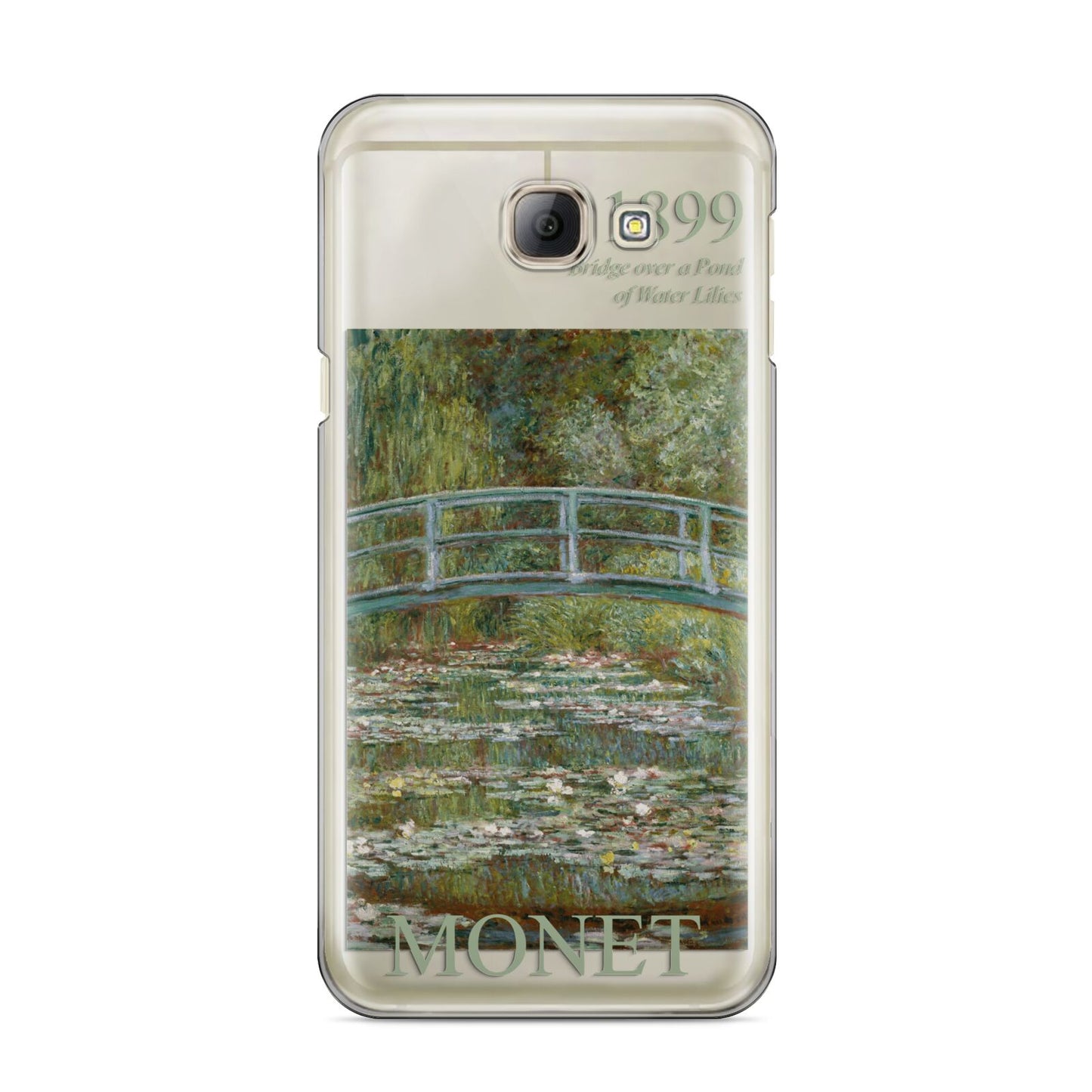 Bridge Over A Pond Of Water Lilies By Monet Samsung Galaxy A8 2016 Case